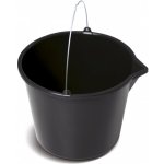 PROSPERPLAST Vědro BUCKET stavební s nálevkou 16 l černé – Zboží Dáma