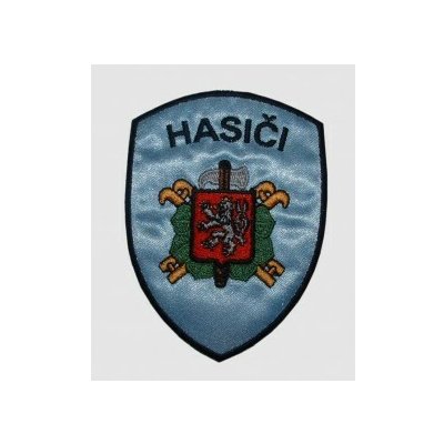 Rukávová nášivka hasiči (sv. modrý podklad) – Hledejceny.cz