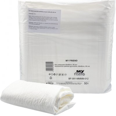 My Friend Absorpční podložky pro psy a kočky 60x60cm 50 ks – Hledejceny.cz