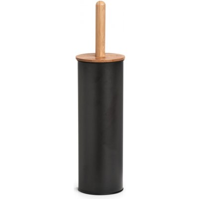 Zeller WC Štětka černá kov bambus 10 x 39 cm – Zboží Dáma