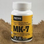 Jarrow Vitamin K2 jako MK-7 90 μg x 60 softgel kapslí – Hledejceny.cz