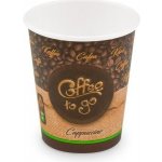 Papírový pohár "Coffee to go" Ø80mm 280ml `M: 0,2L 8oz` – Sleviste.cz