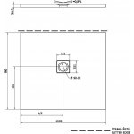 Polysan FLEXIA 100 x 90 cm 72925 – Zboží Dáma