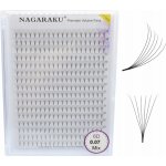 Nagaraku řasy hotové trsy 6D C 0,07 MIX 320 ks – Zboží Dáma