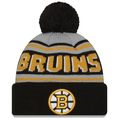New Era Pánská zimní čepice Boston Bruins NHL Pom Wordmark – Hledejceny.cz