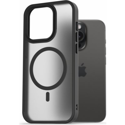 AlzaGuard Matte Case Compatible with MagSafe pro iPhone 15 Pro černý AGD-PCMM13B – Zboží Živě