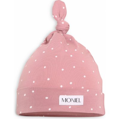 Moniel Dětská čepice Dots růžová – Zboží Mobilmania