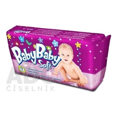 BABYBABY SOFT vlhčené utierky 72 ks – Hledejceny.cz