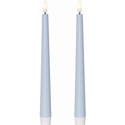 STAR TRADING LED svíčka Flamme Candy Blue – set 2 ks, modrá barva, plast – Hledejceny.cz