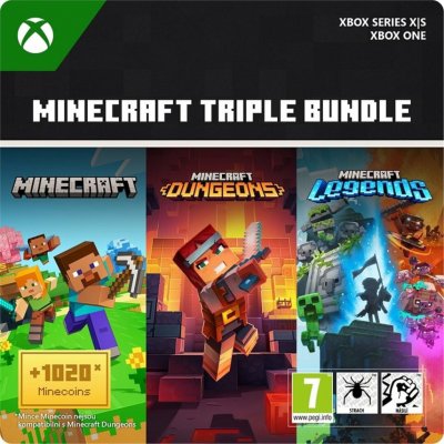 Minecraft Triple Bundle (XSX) – Zboží Mobilmania