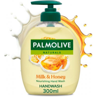 Palmolive Naturals Milk & Honey tekuté mýdlo dávkovač 300 ml – Hledejceny.cz