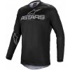 Dres na motorku Alpinestars Fluid Graphite černo-šedý