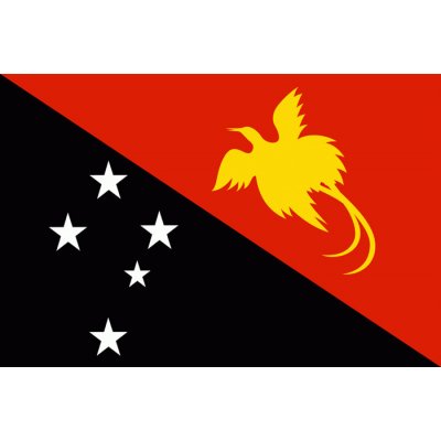 Státní vlajka Papua Nová Guinea tištěná venkovní Alerion – Hledejceny.cz