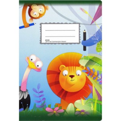 papírny Brno Sešit 511 se 2 pomocnými linkami – Hledejceny.cz