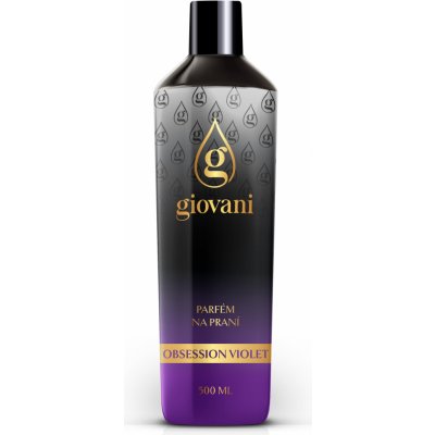 Giovani Koncentrovaný parfém na prádlo OBSESSION VIOLET 500 ml – Zboží Dáma