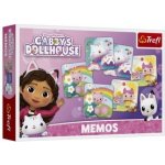 Trefl Pexeso papírové Gabbyin domeček pro panenky/Gabby´s Dollhouse 30 kusů – Sleviste.cz