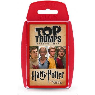 Top Trumps Harry Potter a ohnivý Pohár – Zboží Mobilmania