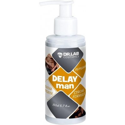 Dr.Lab Cosmetics LUBRIKAČNÍ GEL DELAY MAN PRO ODDÁLENÍ EJAKULACE 150 ml – Zbozi.Blesk.cz