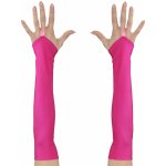 Widmann rukavičky růžové neonové s poutkem na prst saténové – Zboží Dáma