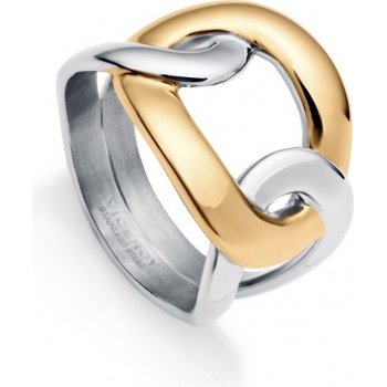 Viceroy tricolor prsten z oceli Chic 75310A01