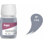 Kaps renovační barva na přírodní a syntetickou kůži Super Color 25 ml Světle šedá – Sleviste.cz