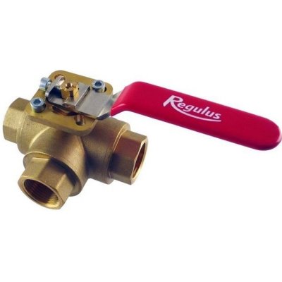 Regulus ventil kulový třícestný VZK M 320 L 3/4F 19841 – Hledejceny.cz