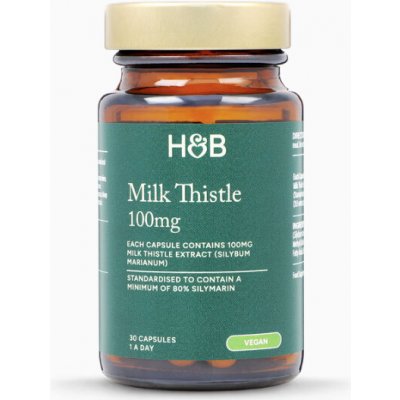 Holland & Barrett Ostropestřec mariánský 100 mg 30 kapslí – Hledejceny.cz