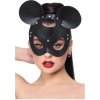 SM, BDSM, fetiš Fever Leather Look Mouse Mask Black