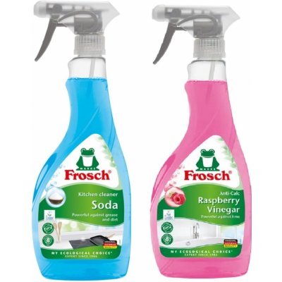 Frosch Eko čistič kuchyně + čistič koupelny Duopack 2 x 500 ml – Zboží Mobilmania