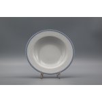 Thun 1794 a.s. OPAL svatební modrá Talíř hluboký NINA 22 cm – Zboží Dáma