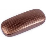 Pouzdro na brýle perleťové hnědá koňak – Zboží Mobilmania