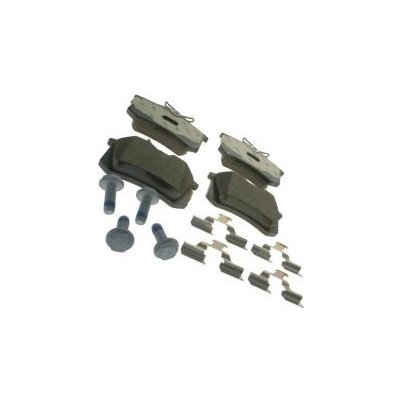 Zadní brzdové destičky TRW 2Q0698451C Škoda Fabia, Fabia 2, Octavia, Roomster, Scala, Kamiq, Fabia 4 – Zboží Mobilmania