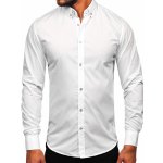 Bolf pánská elegantní košile s dlouhým rukávem bílá 5821-1