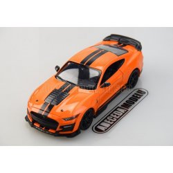 Maisto Ford Mustang Shelby GT500 2020 Oranžová 1:24