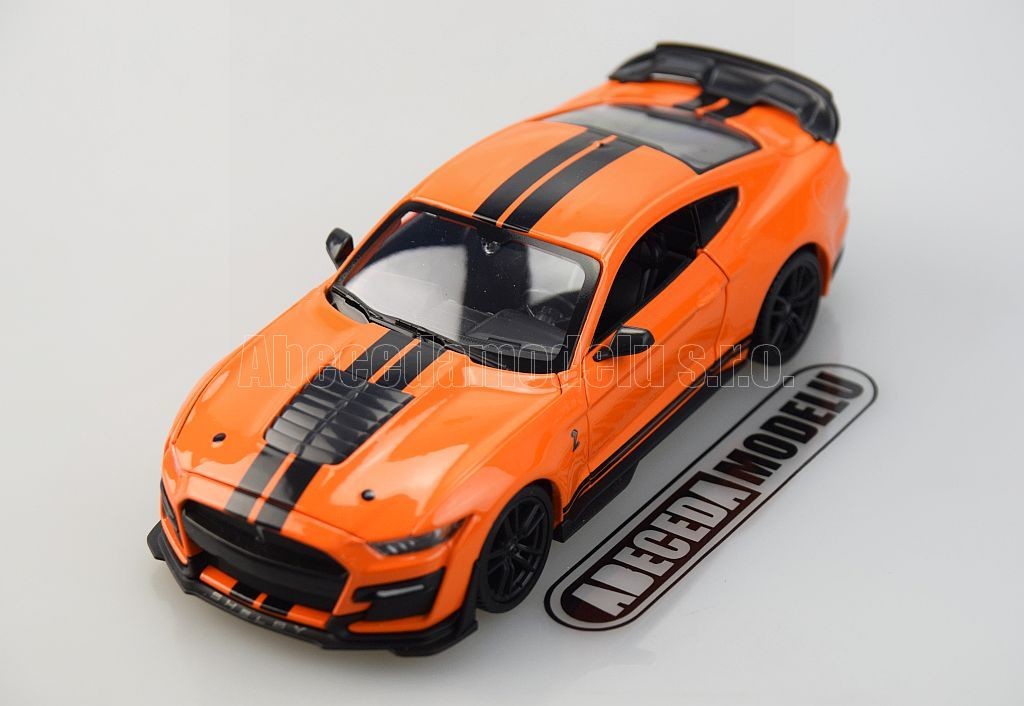 Maisto Ford Mustang Shelby GT500 2020 Oranžová 1:24