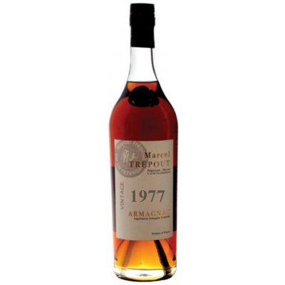 Marcel Trépout Vintage Armagnac 1977 40% 0,7 l (holá láhev) – Zboží Dáma