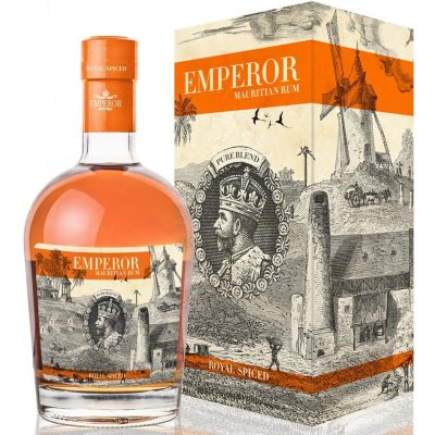 Emperor ROYAL SPICED Mauritian Rum 40% 0,7 l (tuba) – Zbozi.Blesk.cz