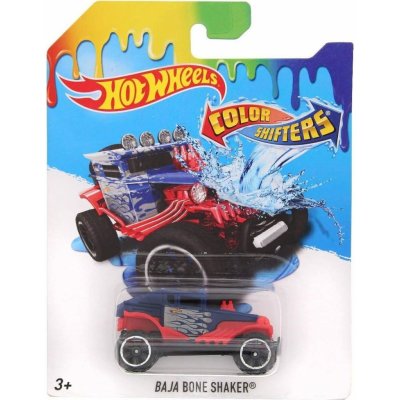 Mattel Hot Weels Angličák color shifters Baja Bone Shaker – Zboží Mobilmania