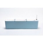 Plastia 1909748026 samozavlažovací truhlík Berberis 80 x 20 x 20 cm šedomodrá + bílý – Sleviste.cz