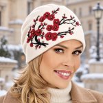 Krumlovanka dámská vlněná čepice W-0053/000 bílá – Hledejceny.cz