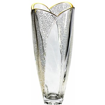 Crystalite Bohemia váza Globus zlato perko 25.5 cm od 900 Kč - Heureka.cz