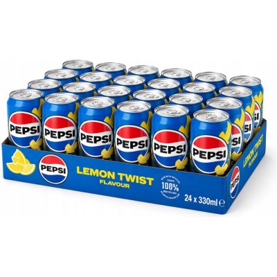 Pepsi Twist Lemon 24 x 330 ml – Zboží Dáma