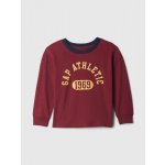 GAP Baby tričko GAP Athletic Červená – Zboží Mobilmania