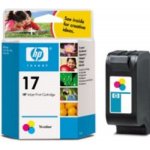 HP 17 originální inkoustová kazeta tříbarevná C6625A – Sleviste.cz