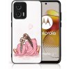 Pouzdro a kryt na mobilní telefon Motorola PROTEMIO MY ART Ochranný kryt pro Motorola Moto G73 5G DAUGHTER (114) 76151