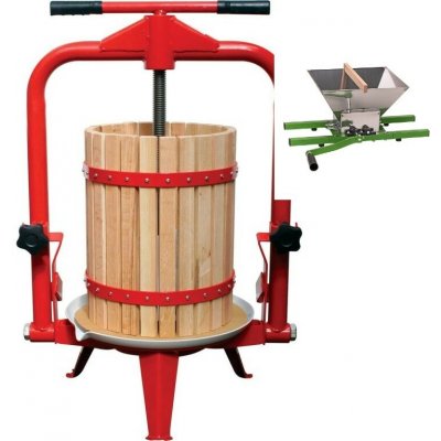 LOVAKIA TREND EXPORT - IMPORT, s.r.o. Lis na ovoce 12l plus mlýnek drtič na ovoce 7 L Strend Pro Harvester CFP12 – Zboží Dáma