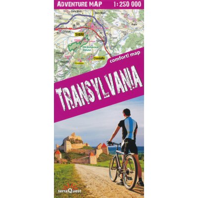 Transylvania 1:250.000 turistická mapa TQ