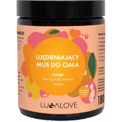 Lullalove zpevňující tělové máslo Mango 180 ml – Zboží Dáma