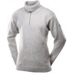 Devold Nansen Wool Zip Neck unisex svetr grey melange – Sleviste.cz