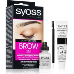 Syoss Brow Tint barva na obočí Black 10 ml